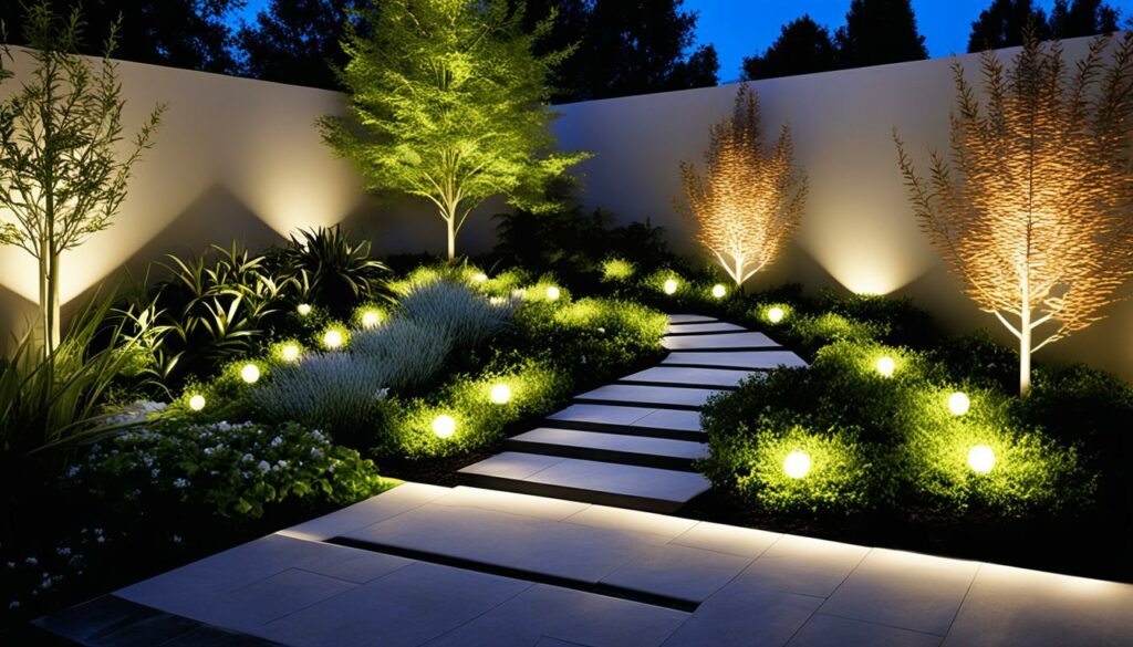 Gartenbeleuchtung für modernes Lichtdesign