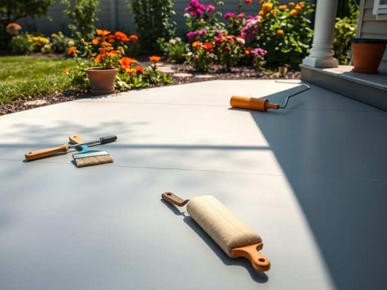 Beton streichen außen Anleitung und Tipps